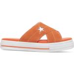 Dámské Pantofle Converse One Star v oranžové barvě ve velikosti 38 ve slevě 