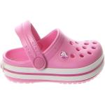Dětské Pantofle Crocs v růžové barvě ve velikosti 19 