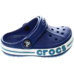 Dětské Pantofle Crocs v modré barvě ve velikosti 23 ve slevě 