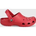 Pantofle Crocs červená barva