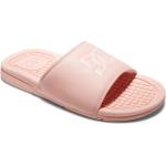 Dámské Kožené pantofle DC Shoes v růžové barvě z koženky ve velikosti 37 ve slevě 