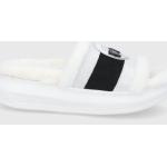 Dámské Kožené pantofle Karl Lagerfeld v bílé barvě z kůže ve velikosti 41 - Black Friday slevy 