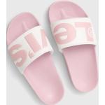 Dámské Pantofle LEVI´S v růžové barvě z látky ve velikosti 42 na léto 