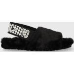 Dámské Designer Domácí pantofle Moschino Love Moschino v černé barvě ve velikosti 41 