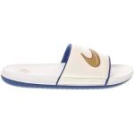 Pánské Pantofle Nike v bílé barvě ve velikosti 52,5 ve slevě 