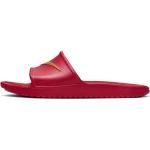 Pánské Pantofle Nike Kawa v červené barvě ve slevě na léto 