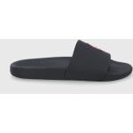 Pánské Designer Pantofle na podpatku Polo Ralph Lauren v černé barvě z gumy ve velikosti 46 na léto 