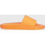 Pánské Designer Pantofle na podpatku Polo Ralph Lauren v oranžové barvě ve velikosti 44 ve slevě na léto 