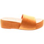 Dámské Pantofle na podpatku Tamaris v oranžové barvě ve velikosti 41 ve slevě 