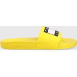 Pánské Pantofle Tommy Hilfiger Pool v žluté barvě z gumy ve velikosti 45 na léto 