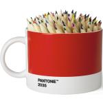 Hrnky na čaj Pantone v červené barvě 