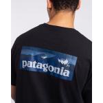 Pánské Plážové šortky Patagonia Logo v černé barvě ve velikosti L udržitelná móda 