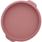 Formy na dorty v růžové barvě ze silikonu kulaté 