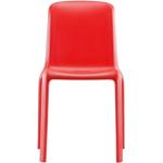 Jídelní židle Pedrali v červené barvě v moderním stylu z plastu 8 ks v balení 