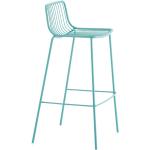Barové židle Pedrali v tyrkysové barvě v minimalistickém stylu 10 ks v balení 