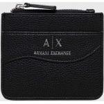Dámské Peněženky na zip Armani Exchange v černé barvě z polyesteru 