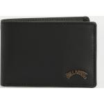Pánské Kožené peněženky Billabong v černé barvě z koženky 