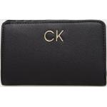 Dámské Designer Luxusní peněženky Calvin Klein v černé barvě s blokováním RFID 