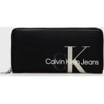 Peněženka Calvin Klein Jeans dámská, černá barva