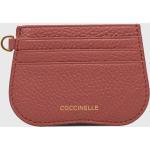 Dámské Kožené peněženky Coccinelle v červené barvě z kůže 