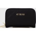 Dámské Luxusní peněženky Guess v černé barvě z polyesteru 