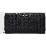 Dámské Luxusní peněženky Guess v černé barvě z polyesteru ve slevě 