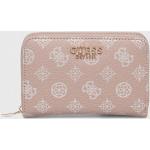 Dámské Luxusní peněženky Guess v růžové barvě 