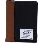 Dámské Kožené peněženky Herschel v černé barvě z kůže s blokováním RFID veganské ve slevě 