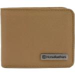Pánské Kožené peněženky Horsefeathers ve světle hnědé barvě z kůže 