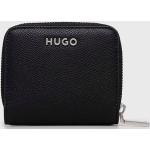 Dámské Peněženky na zip HUGO v černé barvě z polyesteru 