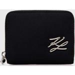 Dámské Luxusní peněženky Karl Lagerfeld v černé barvě z polyesteru ve slevě 