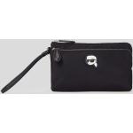 Dámské Luxusní peněženky Karl Lagerfeld v černé barvě z polyuretanu 