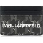 Pánské Luxusní peněženky Karl Lagerfeld v černé barvě 