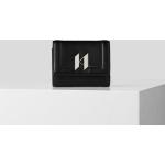 Dámské Luxusní peněženky Karl Lagerfeld v černé barvě z hladké kůže 
