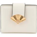 Dámské Luxusní peněženky Karl Lagerfeld v bílé barvě z kůže 