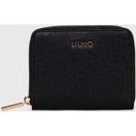 Dámské Luxusní peněženky Liu Jo v černé barvě z polyesteru 