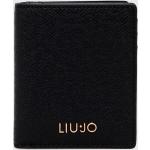 Dámské Luxusní peněženky Liu Jo v černé barvě z polyesteru s blokováním RFID 