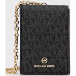 Dámské Designer Luxusní peněženky Michael Kors v černé barvě z polyvinylchloridu ve slevě 