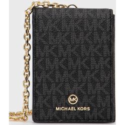Peněženka MICHAEL Michael Kors černá barva