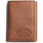 Kožené peněženky Rip Curl v hnědé barvě z kůže s blokováním RFID 