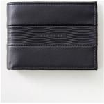 Kožené peněženky Rip Curl v černé barvě z kůže s blokováním RFID 