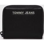 Peněženka Tommy Jeans dámská, černá barva
