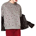 Dámská  Jarní a podzimní móda Pepe Jeans v šedé barvě ve velikosti S s motivem Andy Warhol 