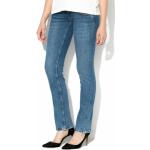 Dámské Straight Fit džíny Pepe Jeans Venus v modré barvě z bavlny šířka 31 délka 34 