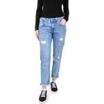 Dámské Boyfriend jeans Pepe Jeans ve světle modré barvě z bavlny šířka 29 délka 30 