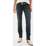 Dámské Straight Fit džíny Pepe Jeans v šedé barvě z bavlny šířka 25 délka 32 