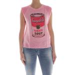 Pepe Jeans růžové tričko Sundy z kolekce Andy Warhol