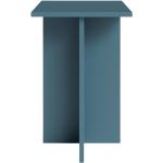 Odkládací stolky Mojo v modré barvě v minimalistickém stylu z laminátu 