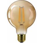 LED žárovky PHILIPS v žluté barvě ve vintage stylu kompatibilní s E27 