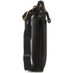 Pánské Kožené tašky přes rameno Pierre Cardin v černé barvě z koženky veganské ve slevě 